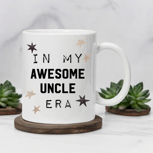 Awesome Uncle Era Mug , Birthday Gift For Uncle